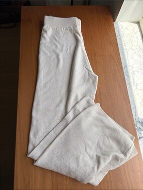 Light Beige Knit Lounge Pants